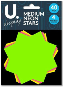 Medium neon stars