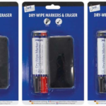 Whiteboard marker + eraser