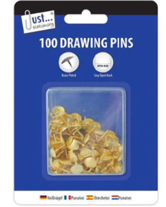 Drawing pins 100pk