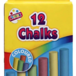 Coloured chalks 12pk