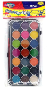 21 Colour Paint pallet