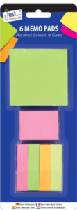 Sticky note pads