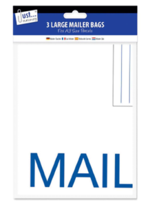 Large Mail Bags 4pk
