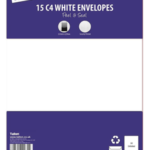 C4 Self Seal Envelopes 15pk