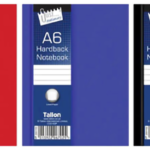 A6 hardback writing book