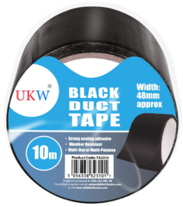 Ducttape 10m black