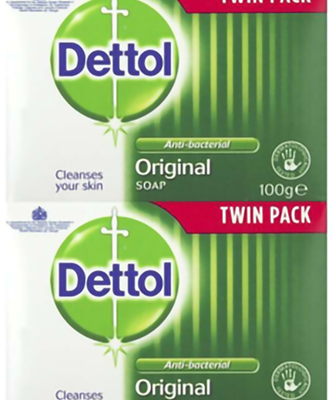 Dettol Soap Original 2pk