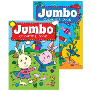Jumbo colouring books