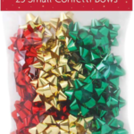 Small confetti bows