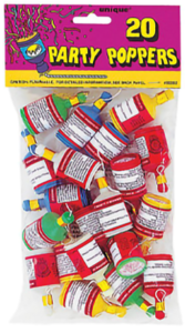 Party poppers