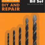 Wooden drill bit set 5pk