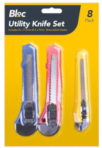 Utility knife set