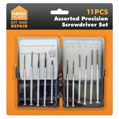 Precision screwdriver set 11pk