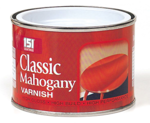 Classic mahogany varnish
