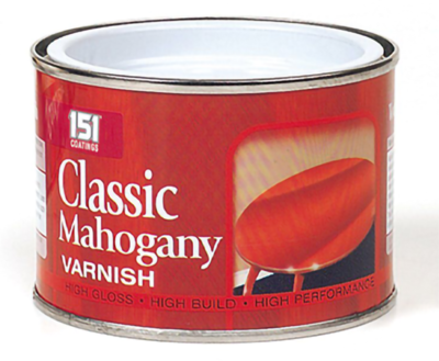 Classic mahogany varnish