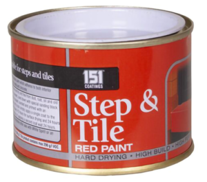 Step & tilered paint