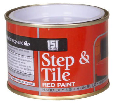 Step & tilered paint