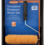 9’’sheep skin roller w/tray set
