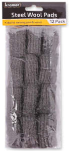 Steel wool rolls