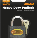 Heavy duty padlock 40mm