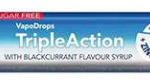 Vicks Lozenges Sugar Free Triple Action Black Currant 42g