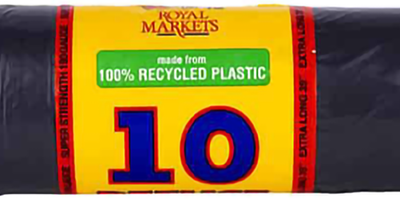 Royal markets x-strong black bags 10pk