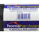 Wheelie bin liners 5pk