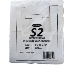 Bottle bags white 2000pcs