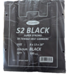 Bottle bags black 2000pcs