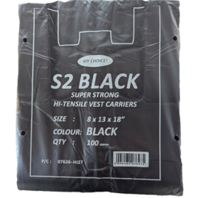 Bottle bags black 2000pcs