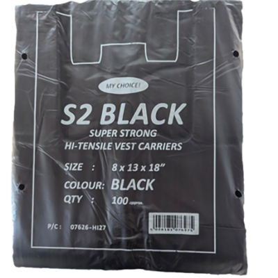 Bottle bags black 2000pcs
