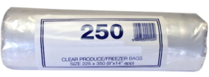 Bags on roll 250