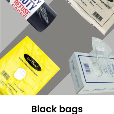 Black Bags & Carrier Bags