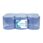 CLARK Premium 2 Ply Blue Centre Feed Rolls